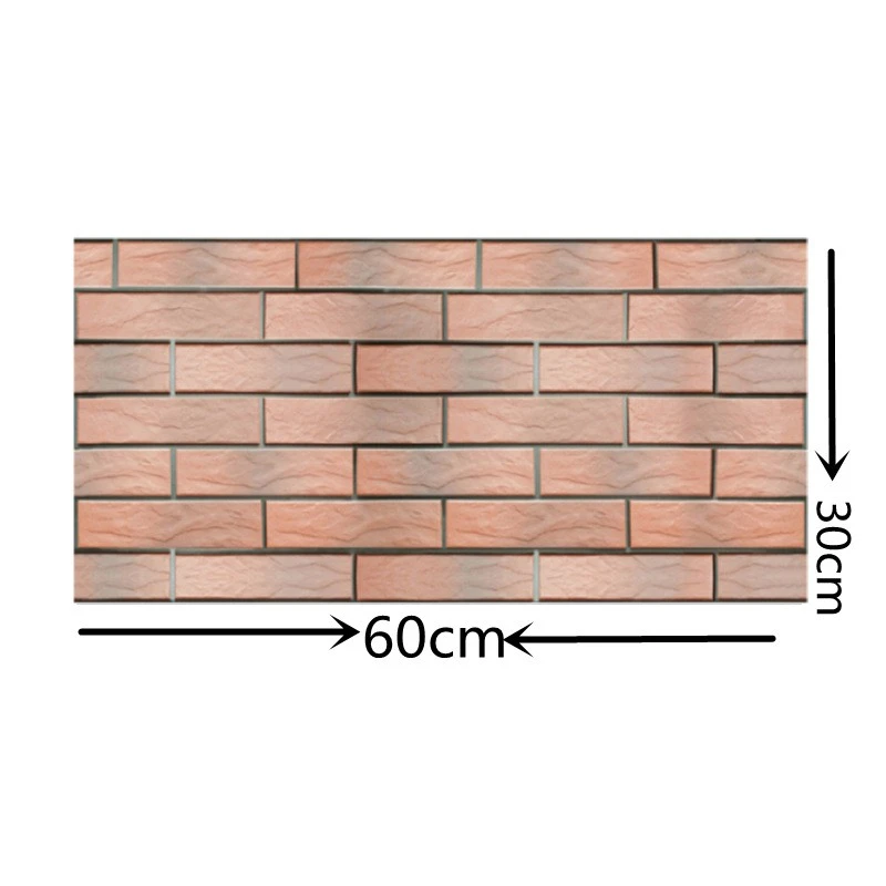 3D Wall Tile PVC Self-adhesive Wall Sticker high quality